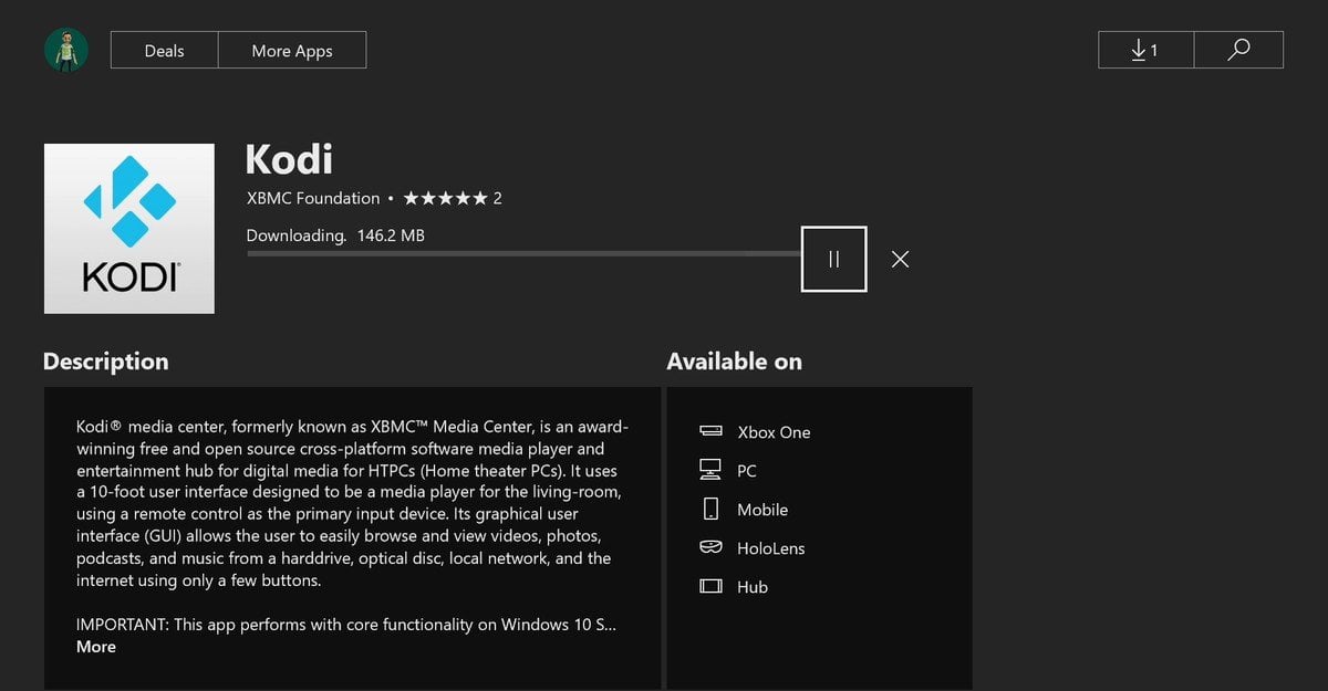 Περισσότερες πληροφορίες για "Το Kodi καταφθάνει στο Xbox One"