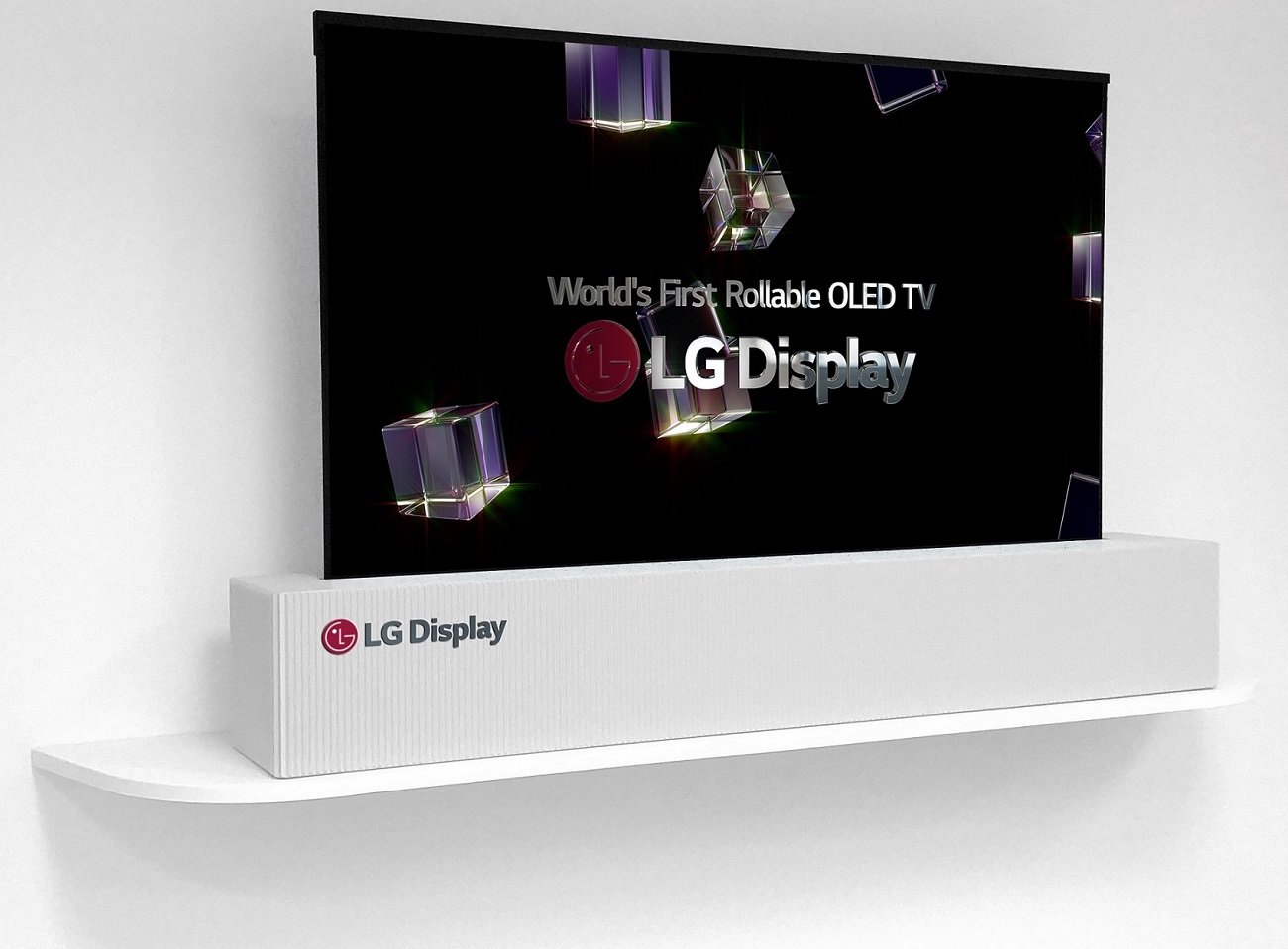 Η LG παρουσίασε εύκαμπτη οθόνη OLED 65 ιντσών που τυλίγεται σε ρολό στη CES 2018