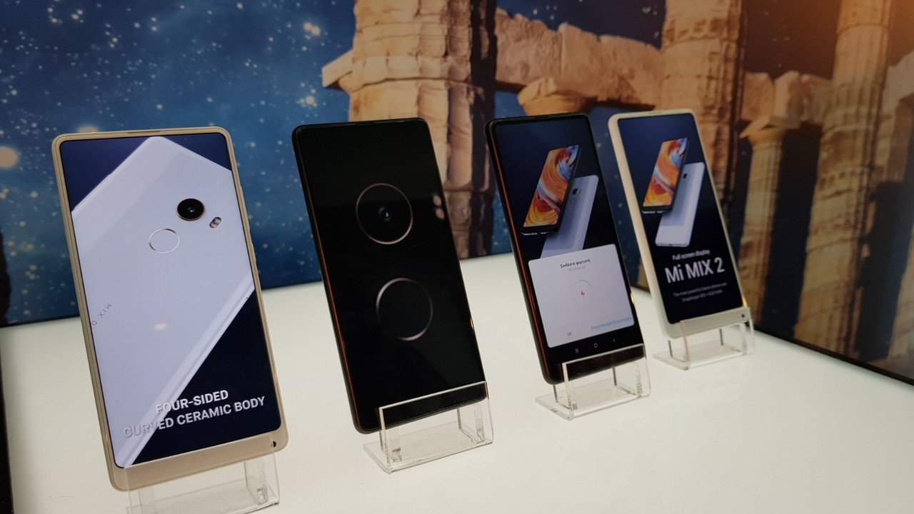 Mi Mix 2 επίσημα στην Ελλάδα και επέκταση της παρουσίας της Xiaomi μέσα στη χρονιά