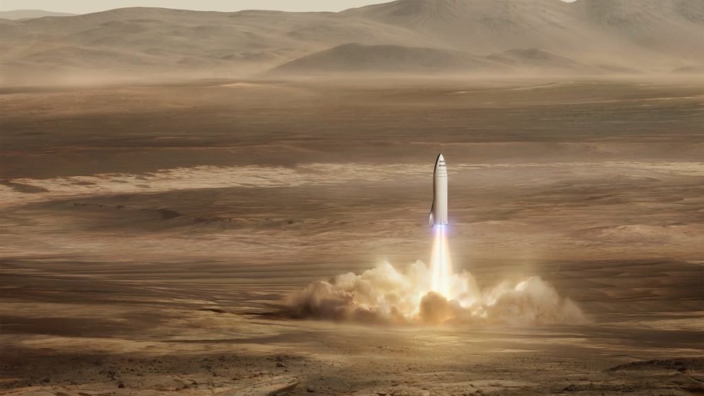 SpaceX: Έως τα μέσα του 2019 η δοκιμή του πυραυλικού συστήματος για τον Άρη