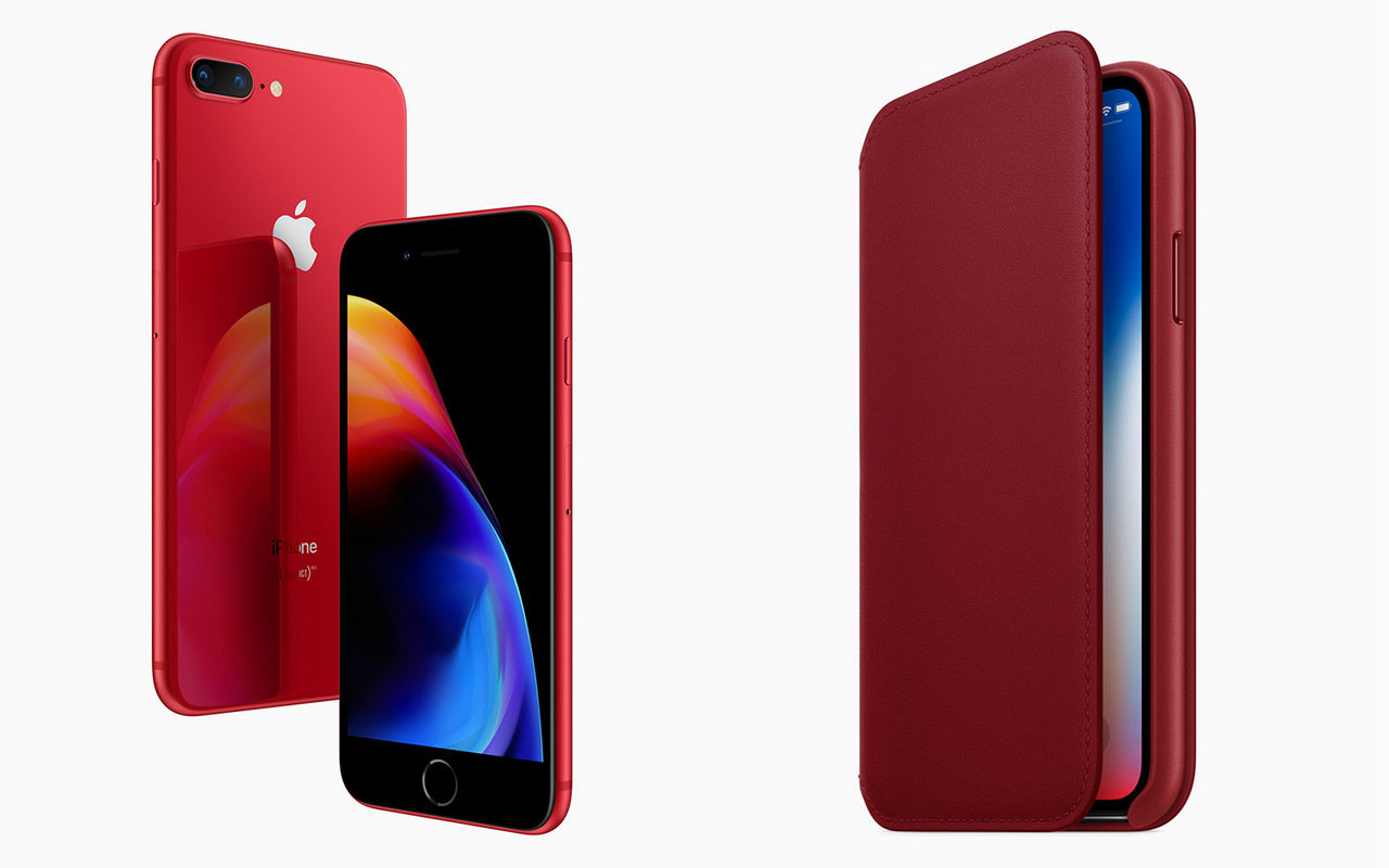 Περισσότερες πληροφορίες για "Apple: Κόκκινη έκδοση (PRODUCT) RED των iPhone 8 και iPhone 8 Plus"
