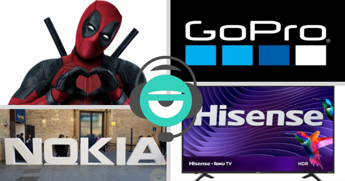 3 στον αέρα S01E14: HiSense, GoPro, Nokia, iPhone και...Deadpool 2