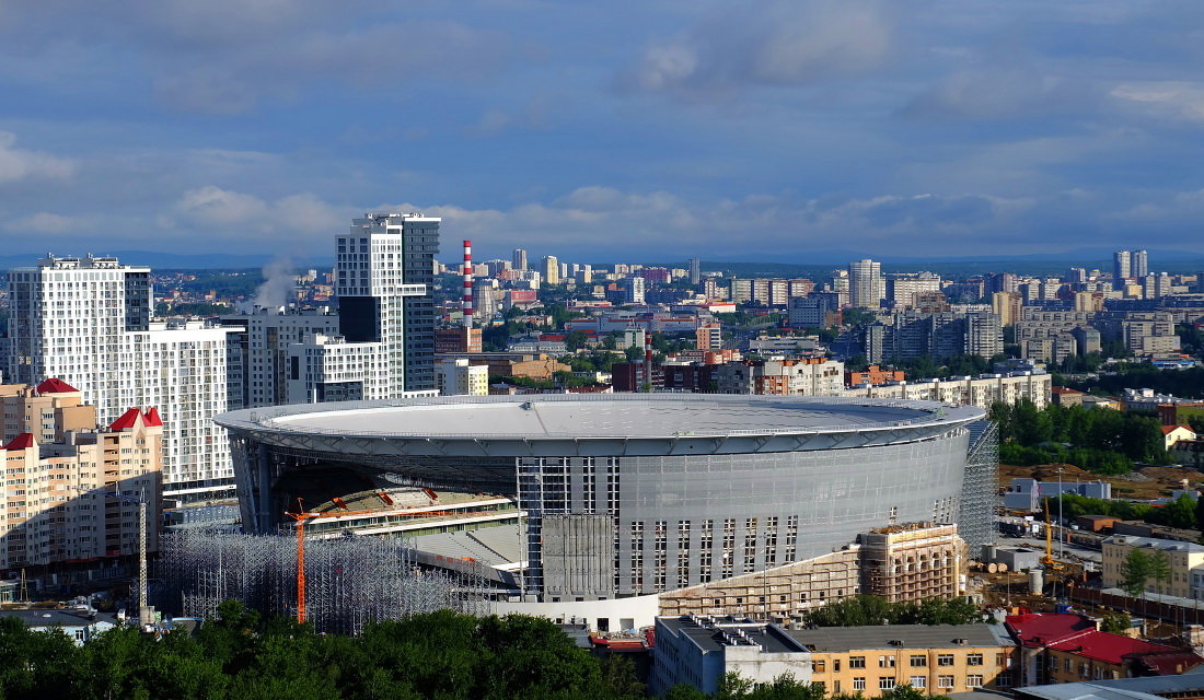 Ekaterinburg Arena | Capacity: 45,000 seats | Opening: 1957