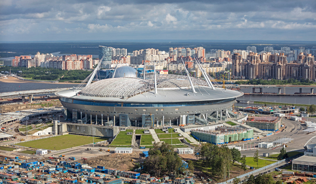 Saint Petersburg Stadium | Capacity: 67,000 seats | Opening: 2017