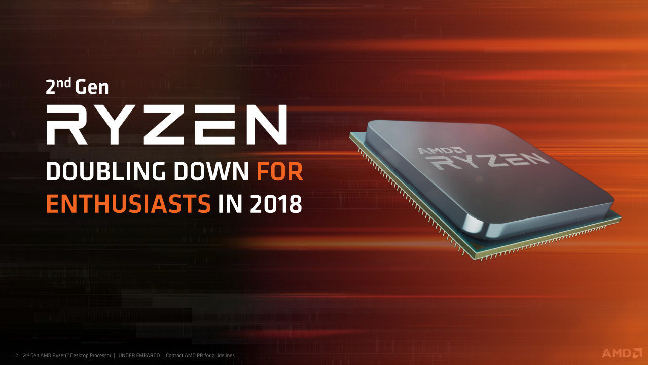 Αυτά είναι τα επερχόμενα μοντέλα επεξεργαστών AMD Ryzen 2000-series