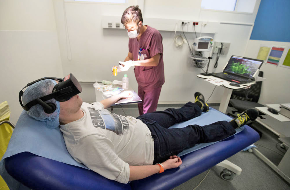 Νοσοκομείο στη Γαλλία χρησιμοποιεί την Εικονική Πραγματικότητα ως μέθοδο αντιμετώπισης του πόνου