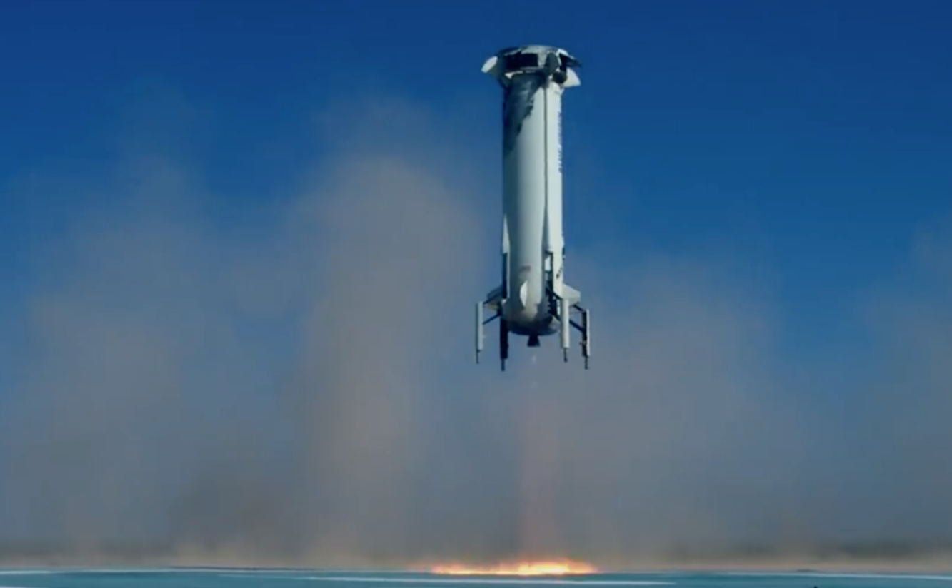 Blue Origin: Επιτυχημένη προσγείωση κάψουλας πληρώματος και πυραύλου σε σημαντική δοκιμή