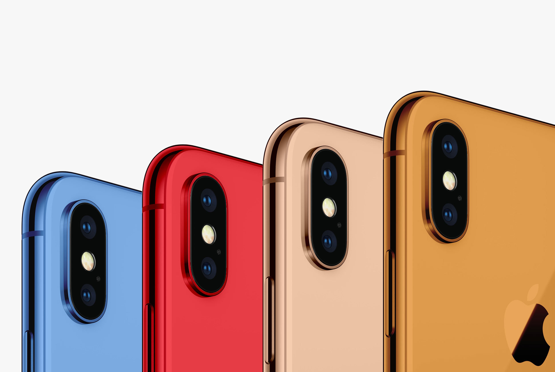 Ενδεχομένως η Apple να λανσάρει το επερχόμενο iPhone και σε μπλε, πορτοκαλί και κόκκινο