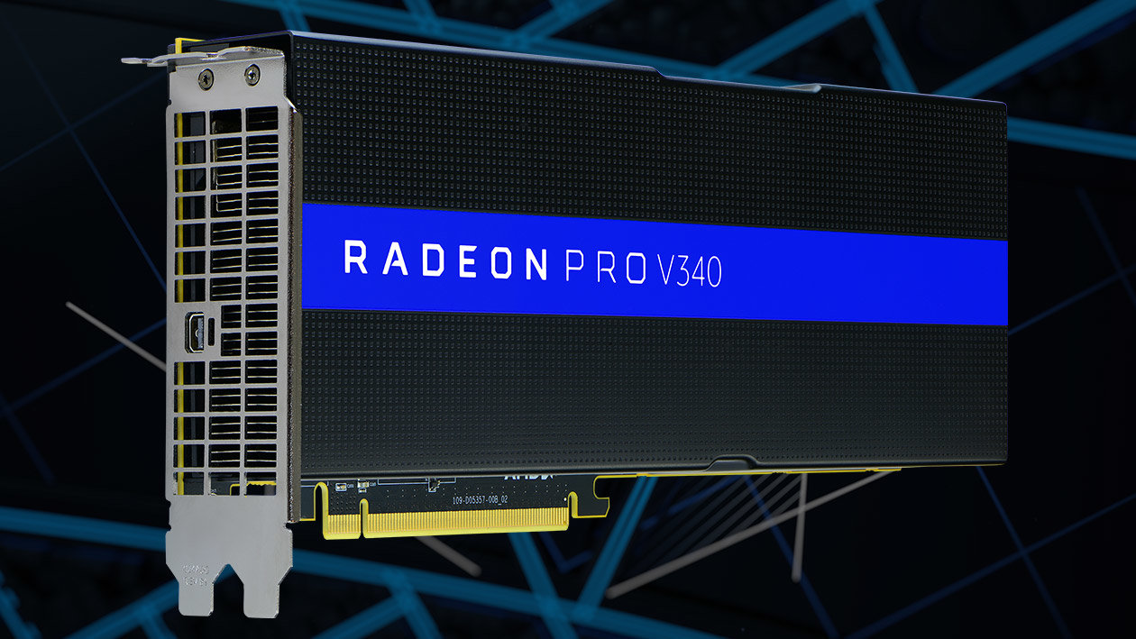 Η AMD ανακοίνωσε την επαγγελματική dual-GPU κάρτα γραφικών Radeon Pro V340 για high-density computing