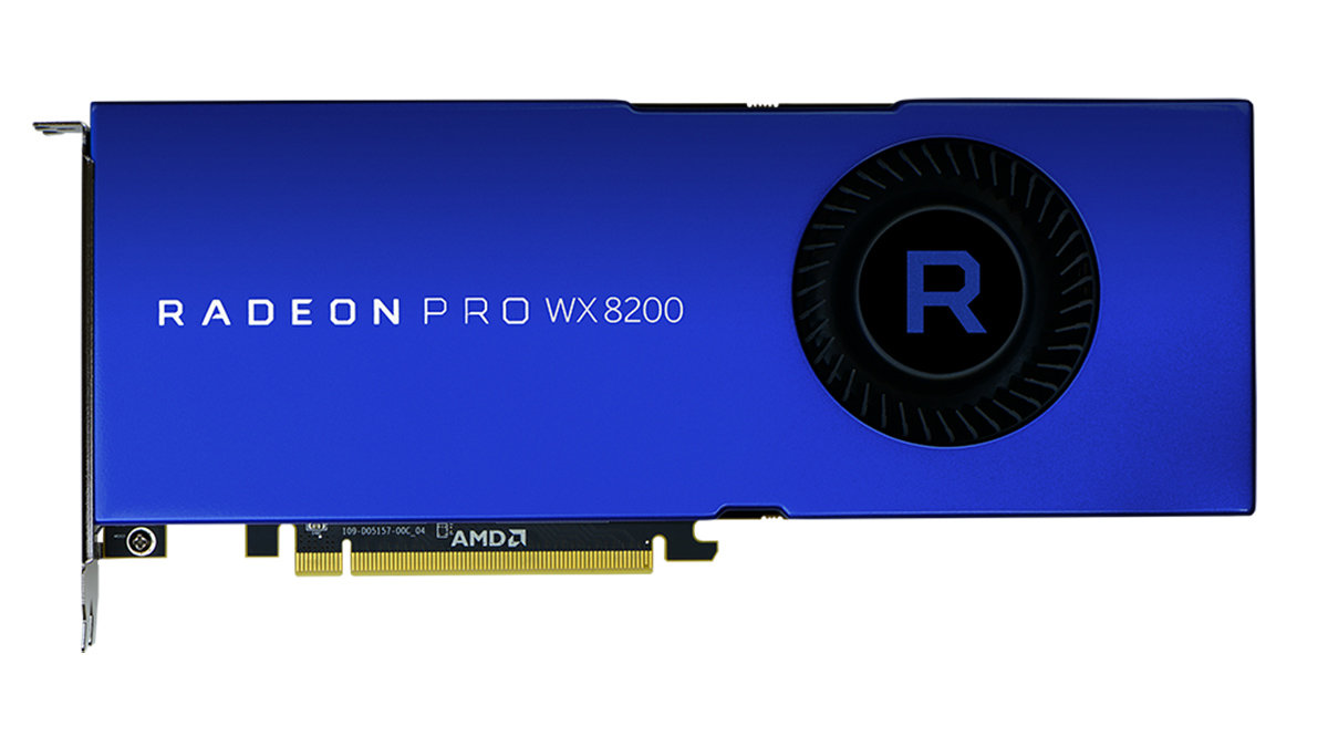 Η AMD παρουσίασε την επαγγελματική Radeon Pro WX8200 που προσφέρει 10,8 TeraFLOPS με $999