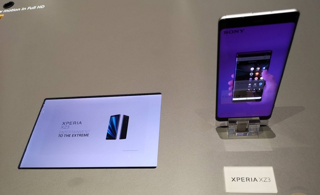 Έκπληξη: To νέο Sony Xperia XZ3 έχει οθόνη HDR 6,0 ιντσών τεχνολογίας OLED