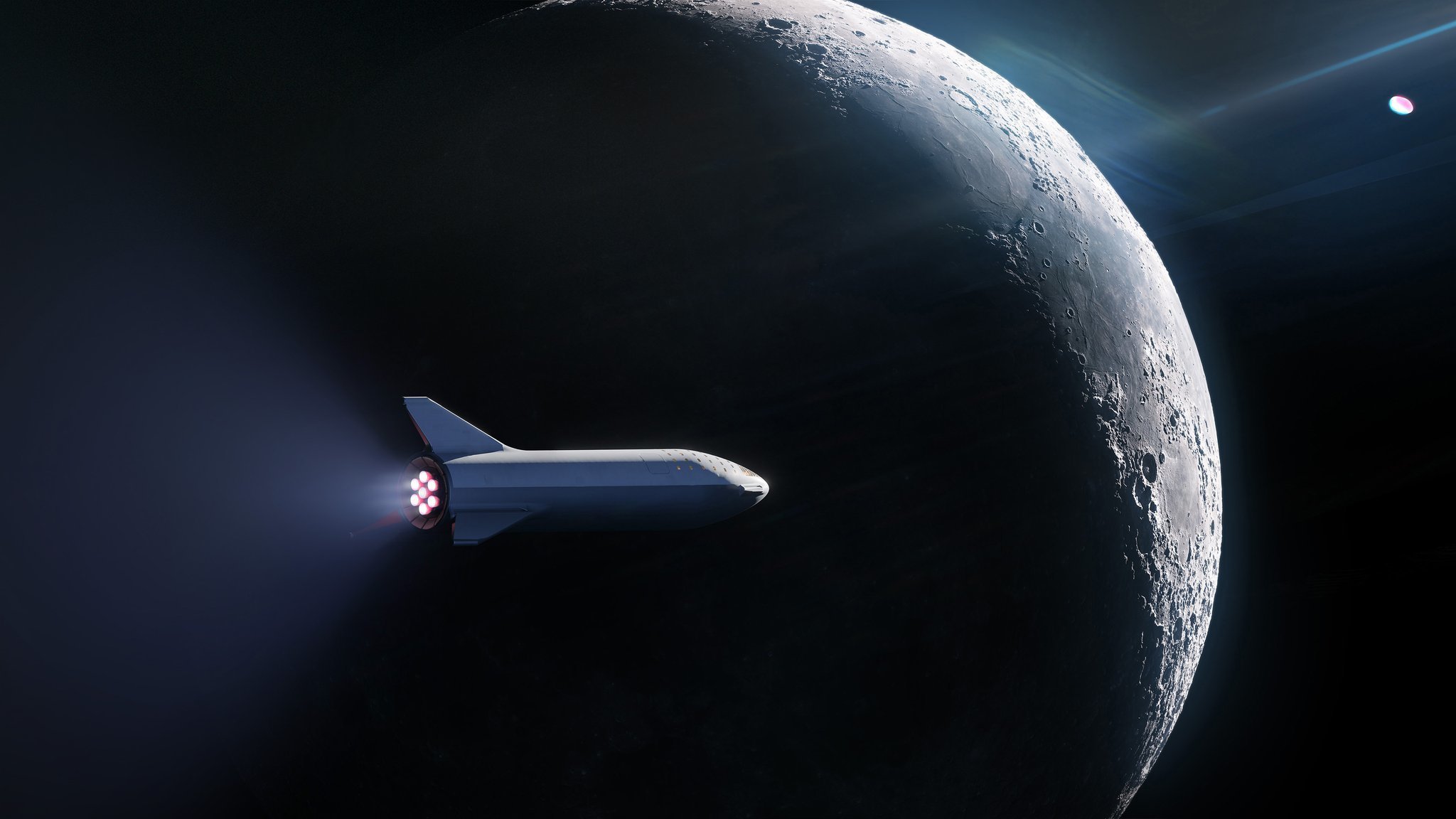 Η SpaceX στέλνει στο Φεγγάρι τον πρώτο της ιδιώτη επιβάτη
