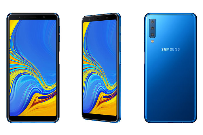 Επίσημο το Samsung Galaxy A7 (2018) με τριπλή κύρια κάμερα και οθόνη Super AMOLED 6"