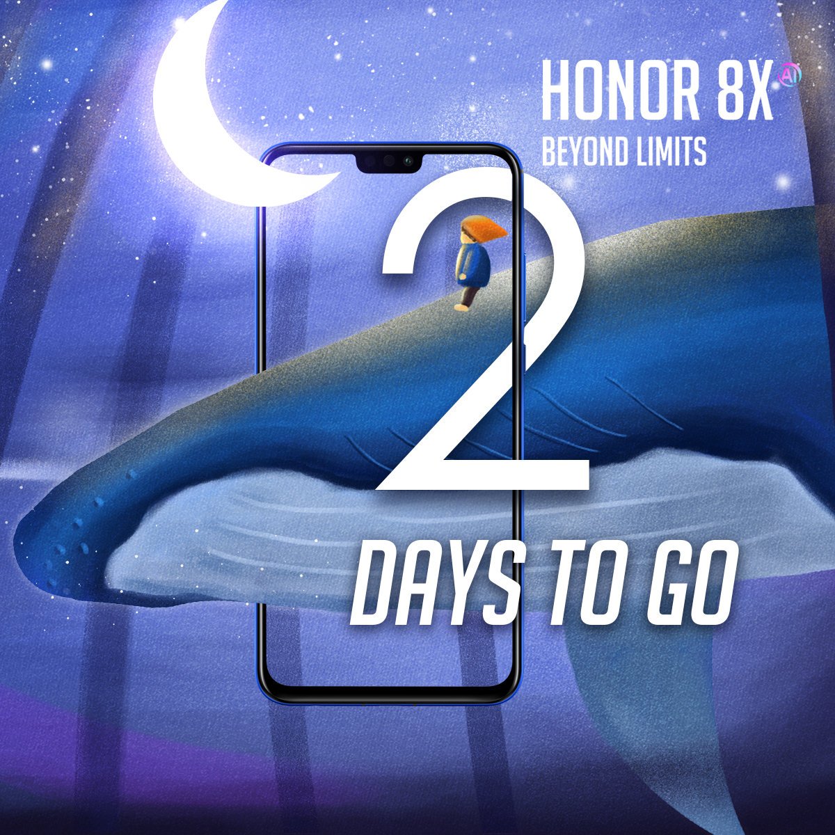 2 days for Honor 8X launch