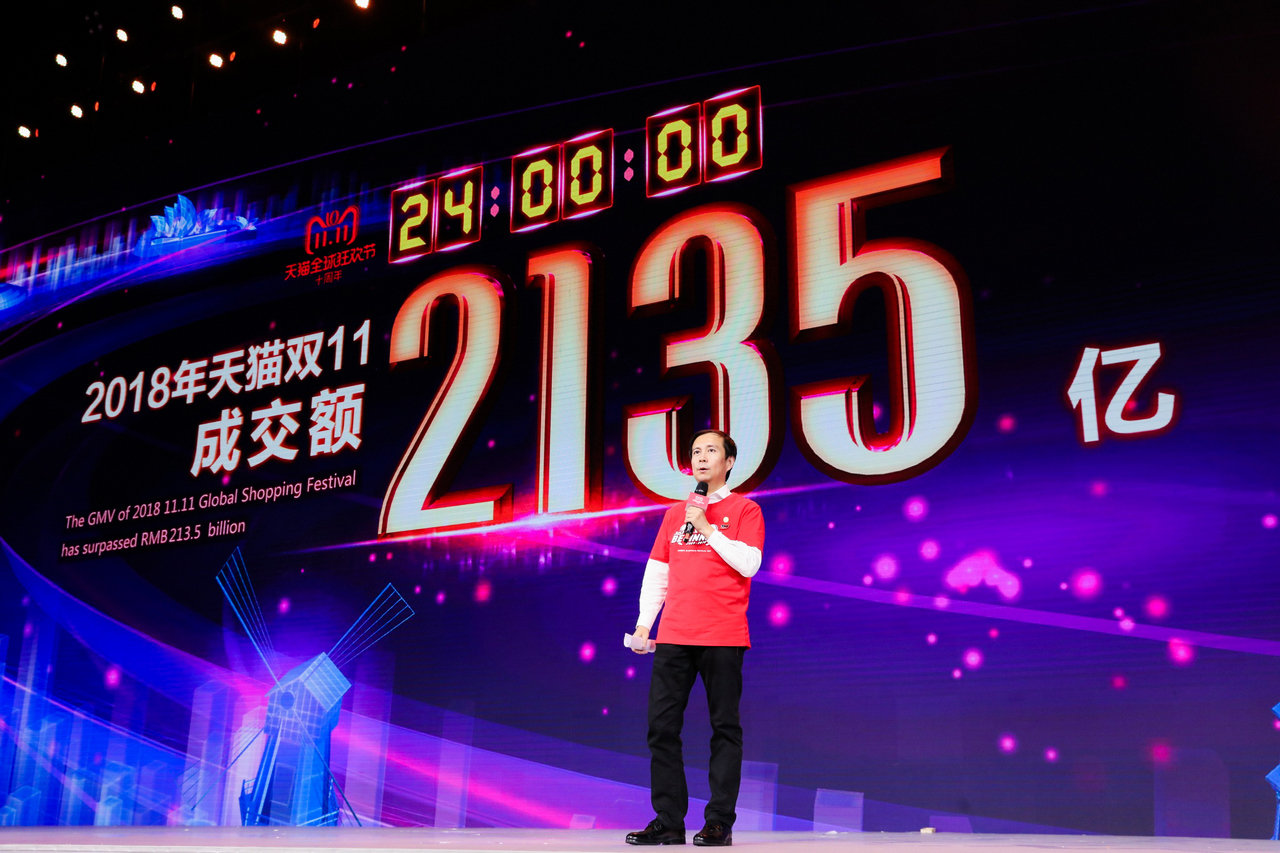 Η Alibaba σημειώνει πωλήσεις 1 δις δολαρίων σε 85 δευτερόλεπτα