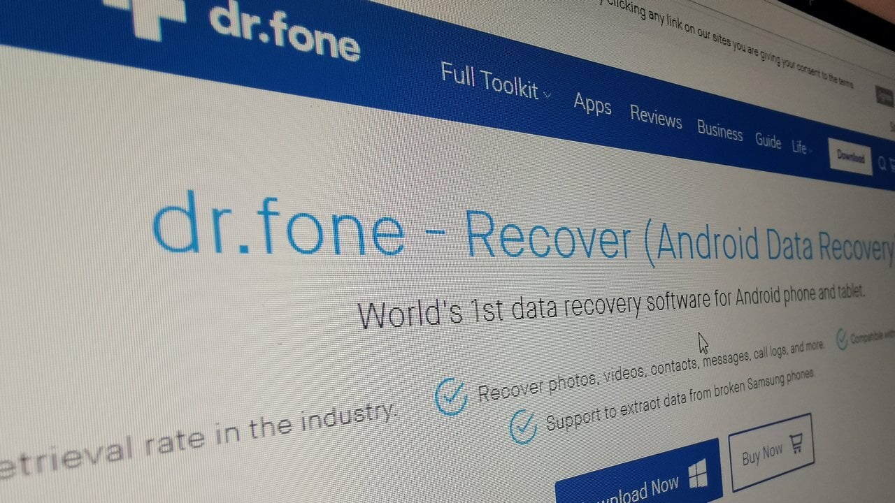 Wondershare dr.fone Review