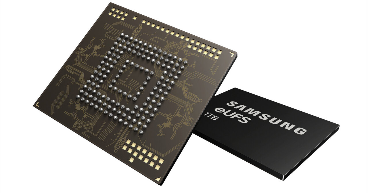 Η Samsung δημιουργεί το πρώτο 1TB eUFS 2.1 flash για smartphones