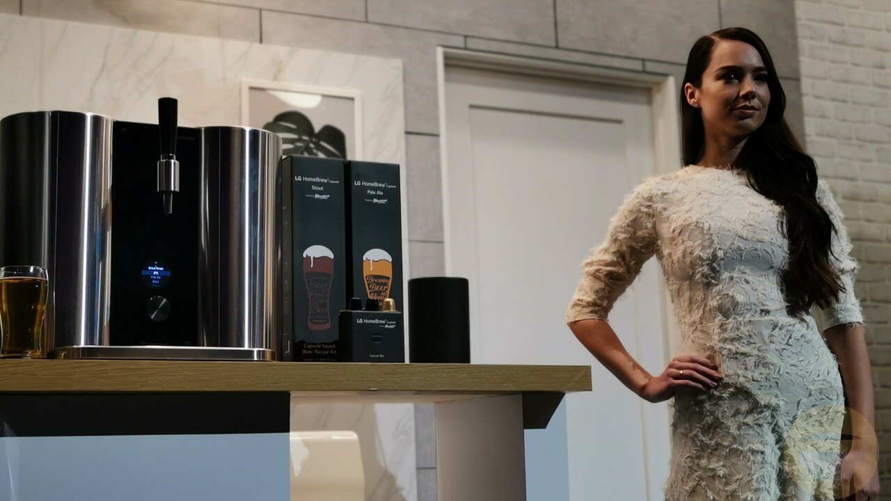 Με το σύστημα HomeBrew της LG μπορείτε να «φτιάξετε» την δική σας μπύρα στο σπίτι