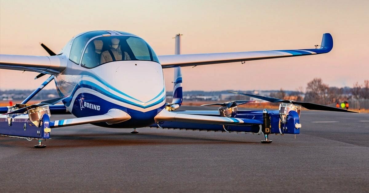 Το ιπτάμενο "ταξί" της Boeing πραγματοποίησε την πρώτη του δοκιμαστική πτήση