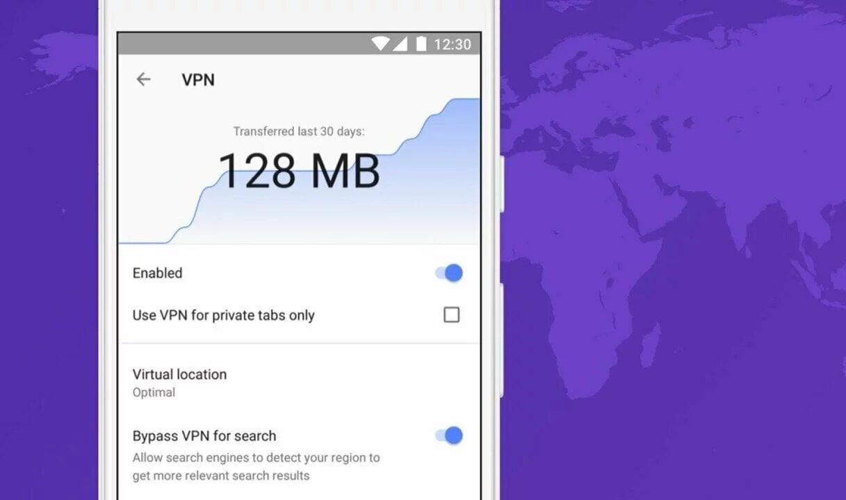 Η δωρεάν υπηρεσία VPN του Opera έρχεται τώρα ενσωματωμένη και στην έκδοση Android του browser