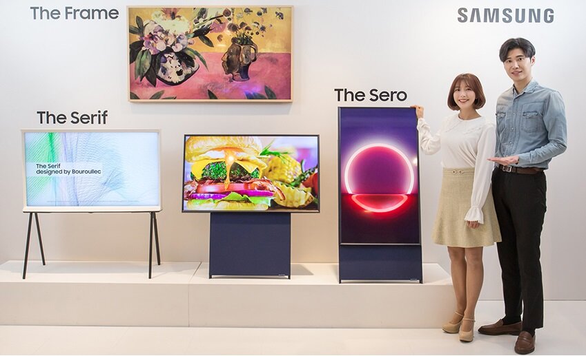 Η Samsung παρουσίασε την Sero, μία τηλεόραση για τους millennials