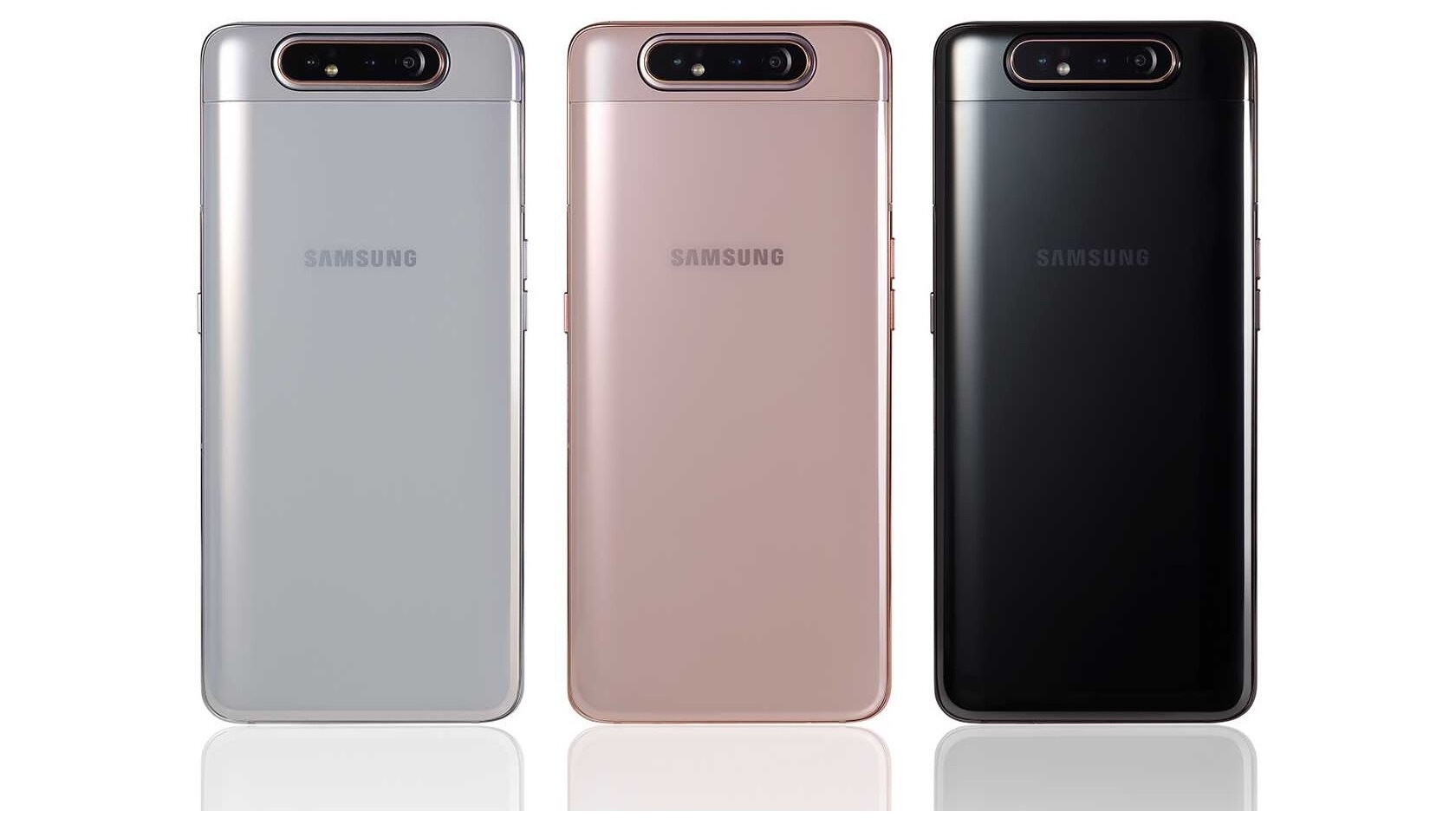 H Samsung ανακοίνωσε το Galaxy A80 με περιστρεφόμενη pop-up κάμερα 48MP
