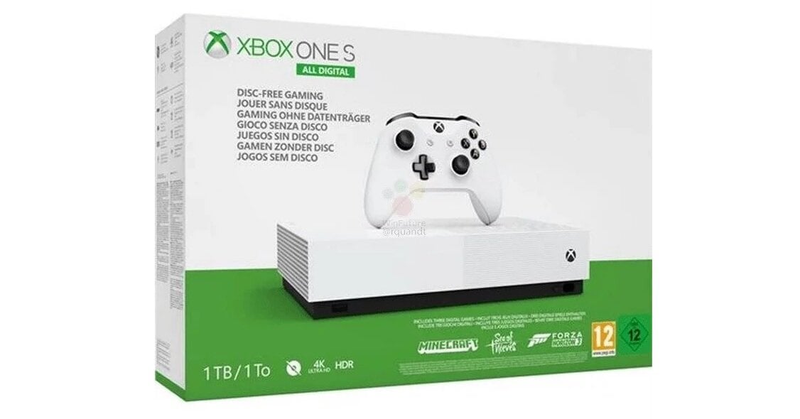 Με τιμή €229 και στις αρχές Μαΐου θα έρθει το Xbox One S All Digital