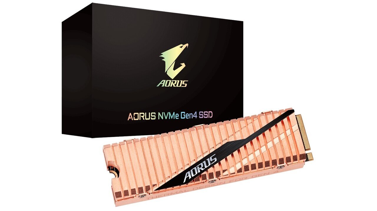 To νέας γενιάς Aorus SSD της Gigabyte επιδεικνύει τις εκπληκτικές δυνατότητες του PCIe 4.0
