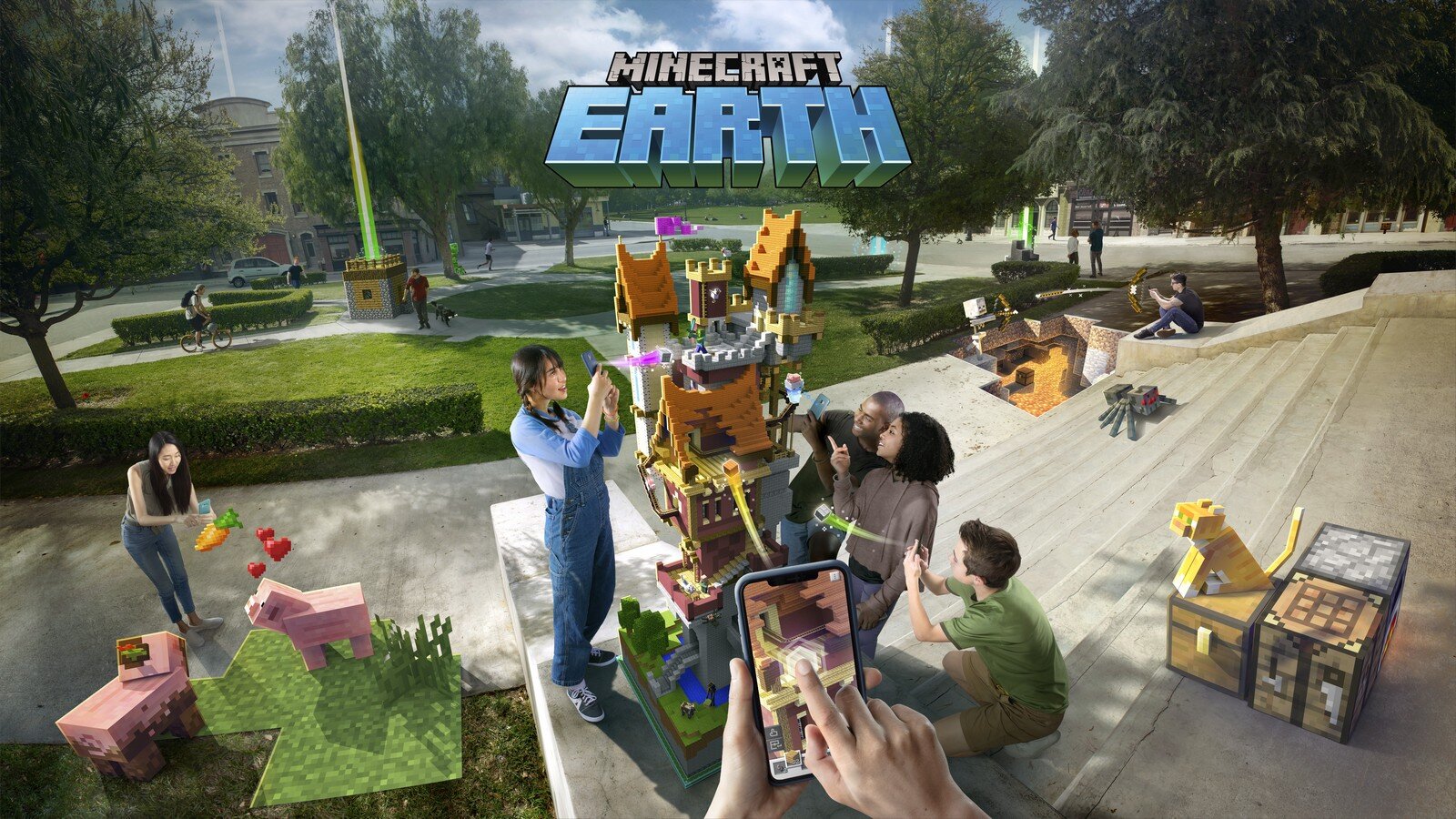 Οι Microsoft και Mojang ετοιμάζουν το παιχνίδι επαυξημένης πραγματικότητας Minecraft Earth