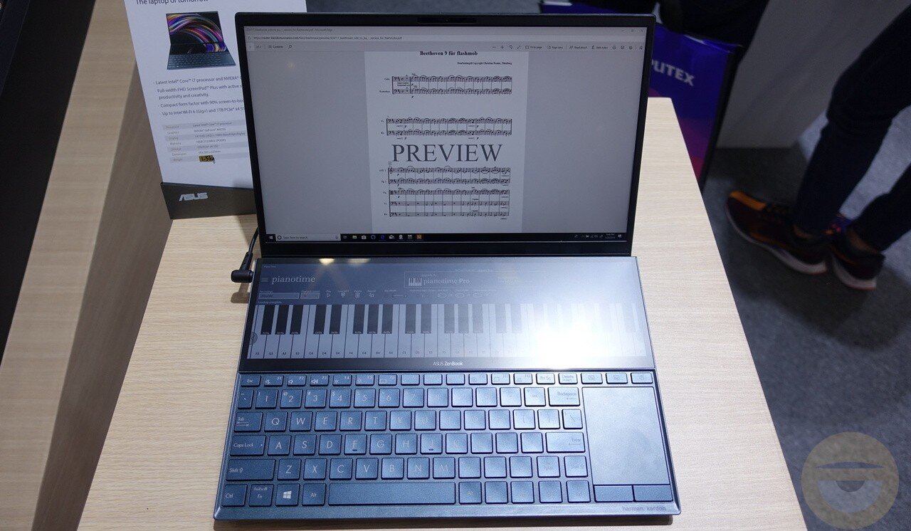 H ASUS παρουσίασε το ZenBook Pro Duo με δύο οθόνες 4K