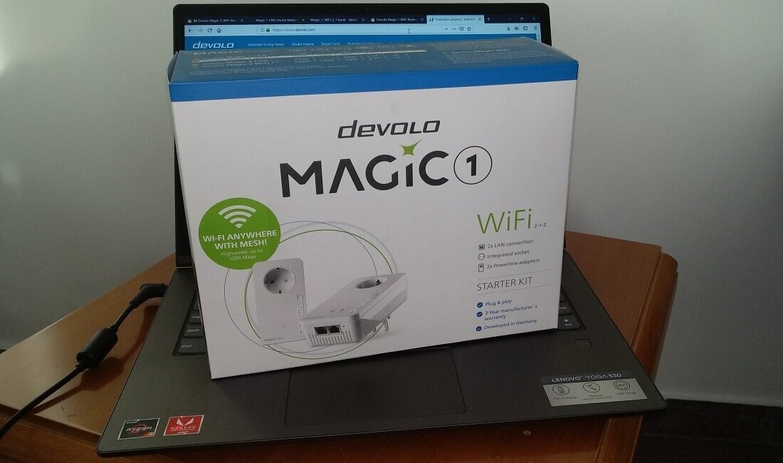 Περισσότερες πληροφορίες για "Devolo Magic 1 WiFi Starter Kit Review"
