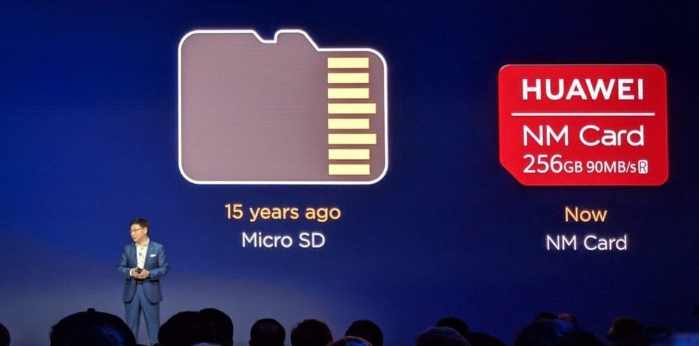 Η Huawei δεν μπορεί πια να κατασκευάζει smartphones με υποδοχή για κάρτα μνήμης microSD