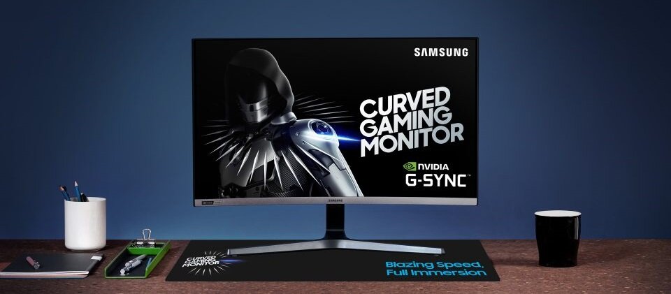 H Samsung παρουσίασε την πρώτη της G-Sync gaming οθόνη, την CRG5