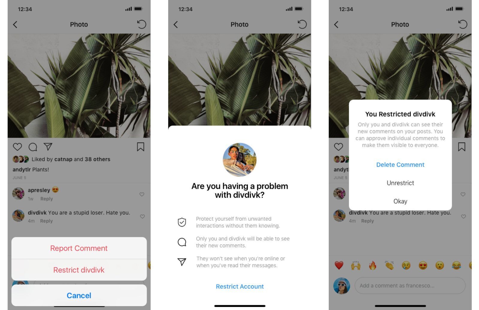 To Instagram ανακοίνωσε δύο νέα εργαλεία καταπολέμησης του bullying