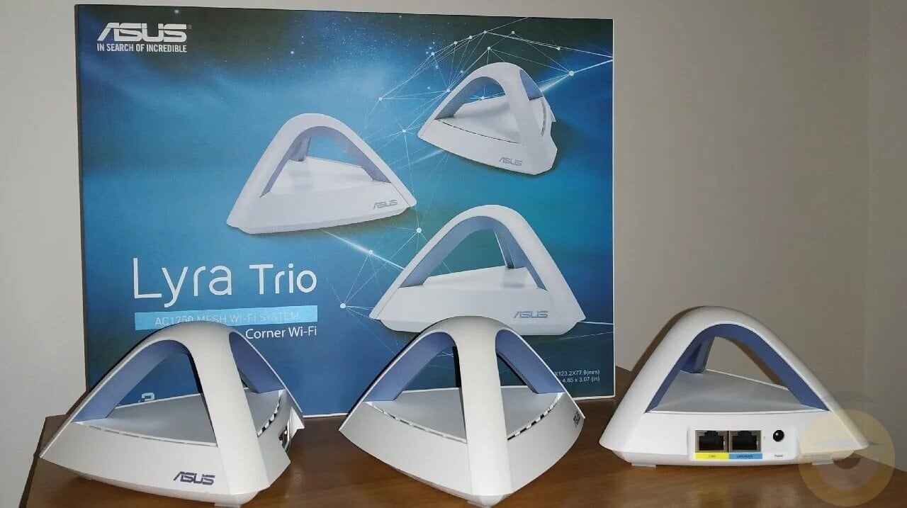 ASUS Lyra Trio AC1750 Mesh Wi-Fi Review