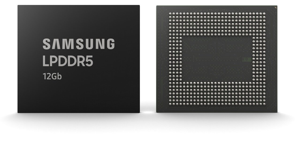Η Samsung ξεκίνησε την παραγωγή της πρώτης 12Gb LPDDR5 μνήμης που είναι ιδανική για 5G smartphones