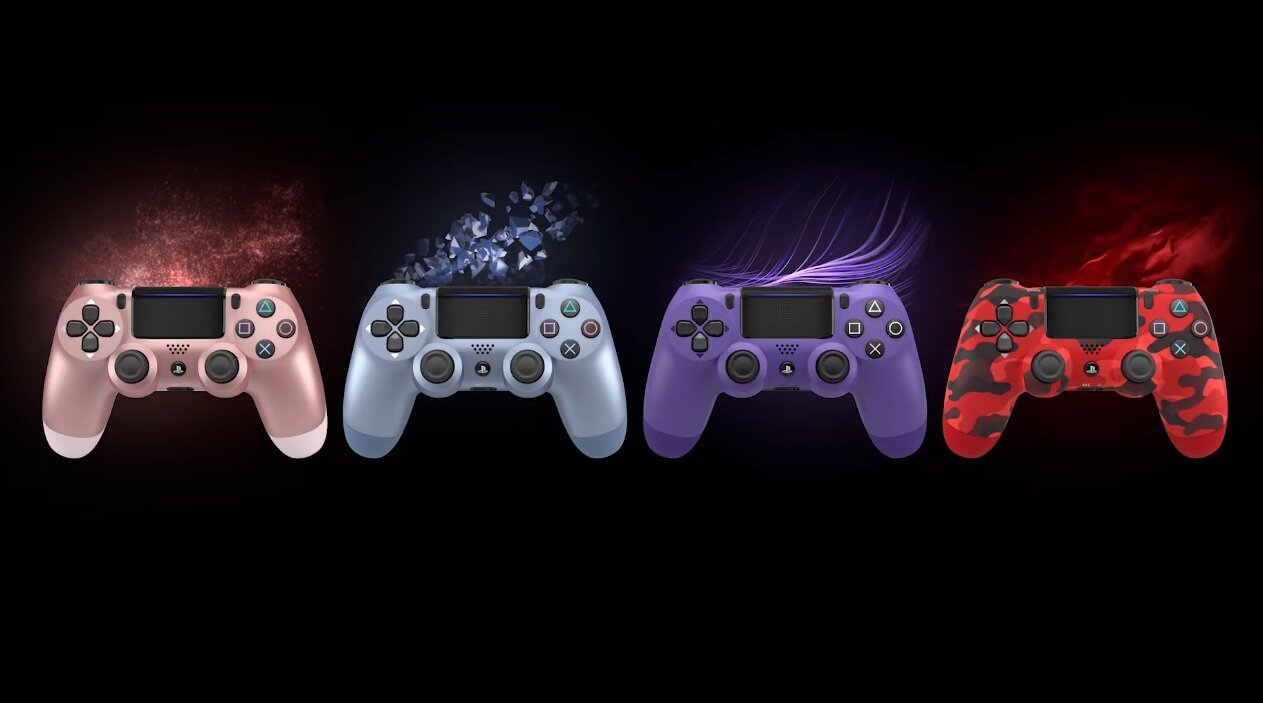 Tέσσερα νέα χειριστήρια DuaShock 4 για το PS4 ανακοίνωσε η Sony