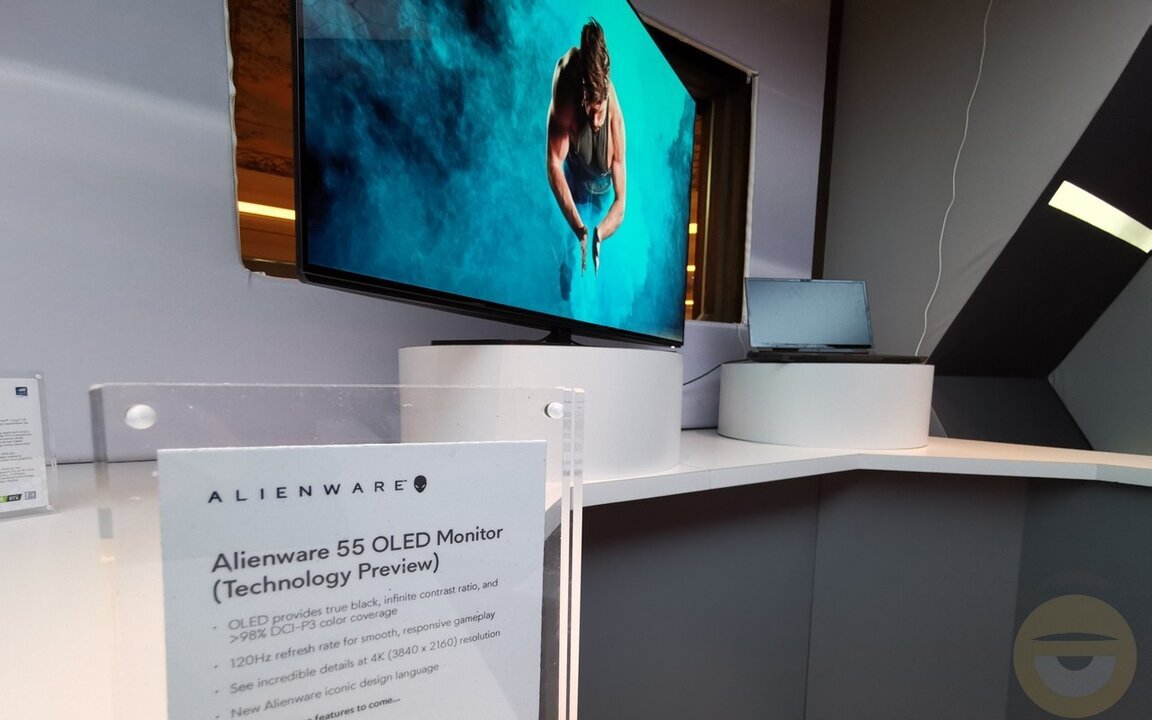 Στην κυκλοφορία με κόστος $4000 το Alienware OLED gaming monitor των 55 ιντσών