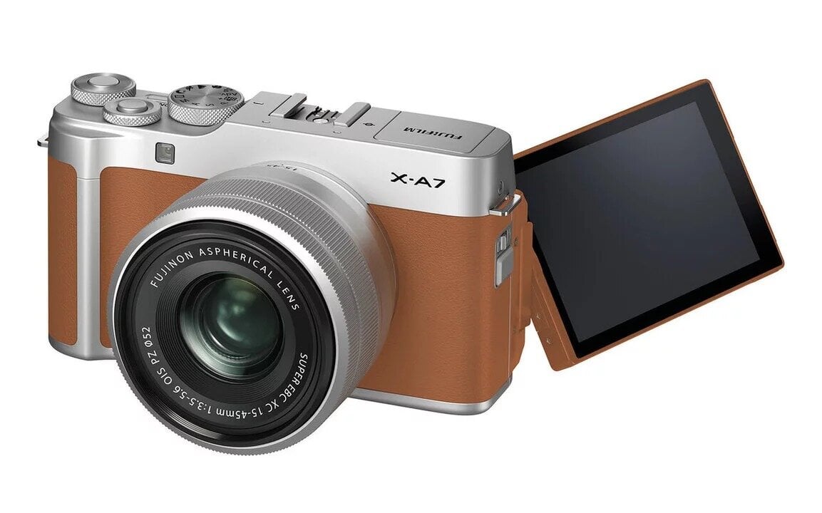 Η νέα entry-level φωτογραφική μηχανή X-A7 της Fujifilm έρχεται με 4K video και face detection