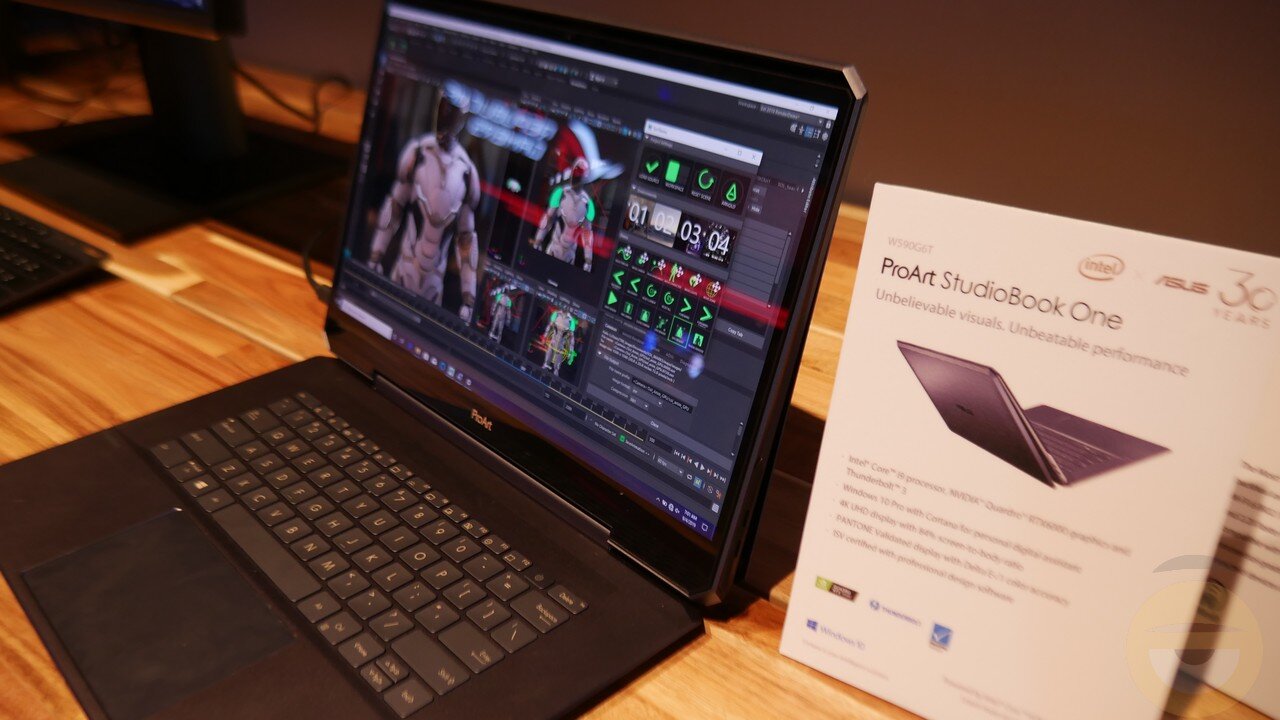 Περισσότερες πληροφορίες για "Το ProArt StudioBook One της ASUS με Quadro RTX 6000 απευθύνεται σε επαγγελματίες"