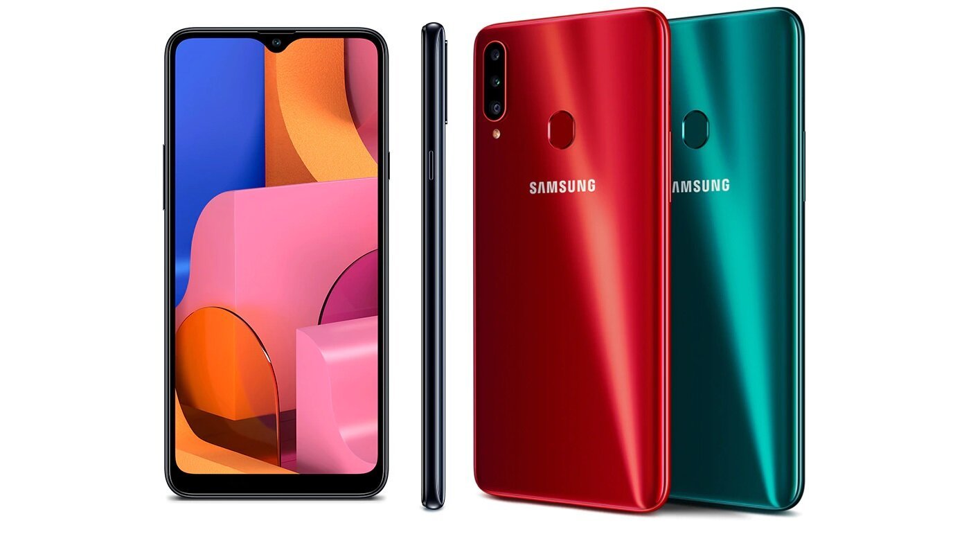 H Samsung ανακοίνωσε το Galaxy A20s με οθόνη 6,5 ιντσών και SD450