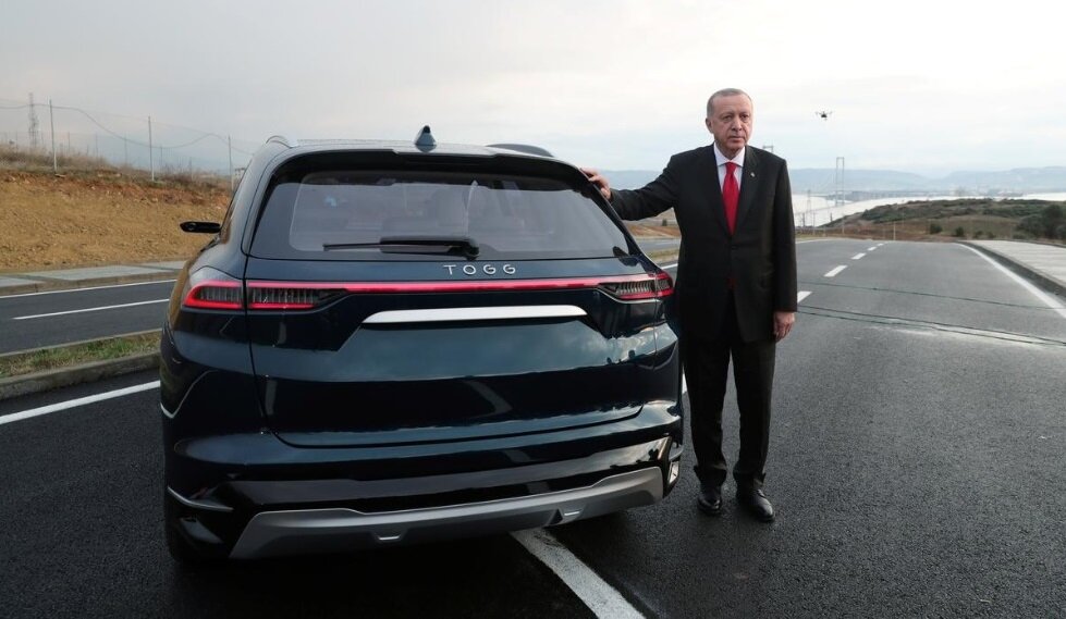Η Τουρκία παρουσίασε τα δικά της ηλεκτρικά αυτοκίνητα μάρκας TOGG