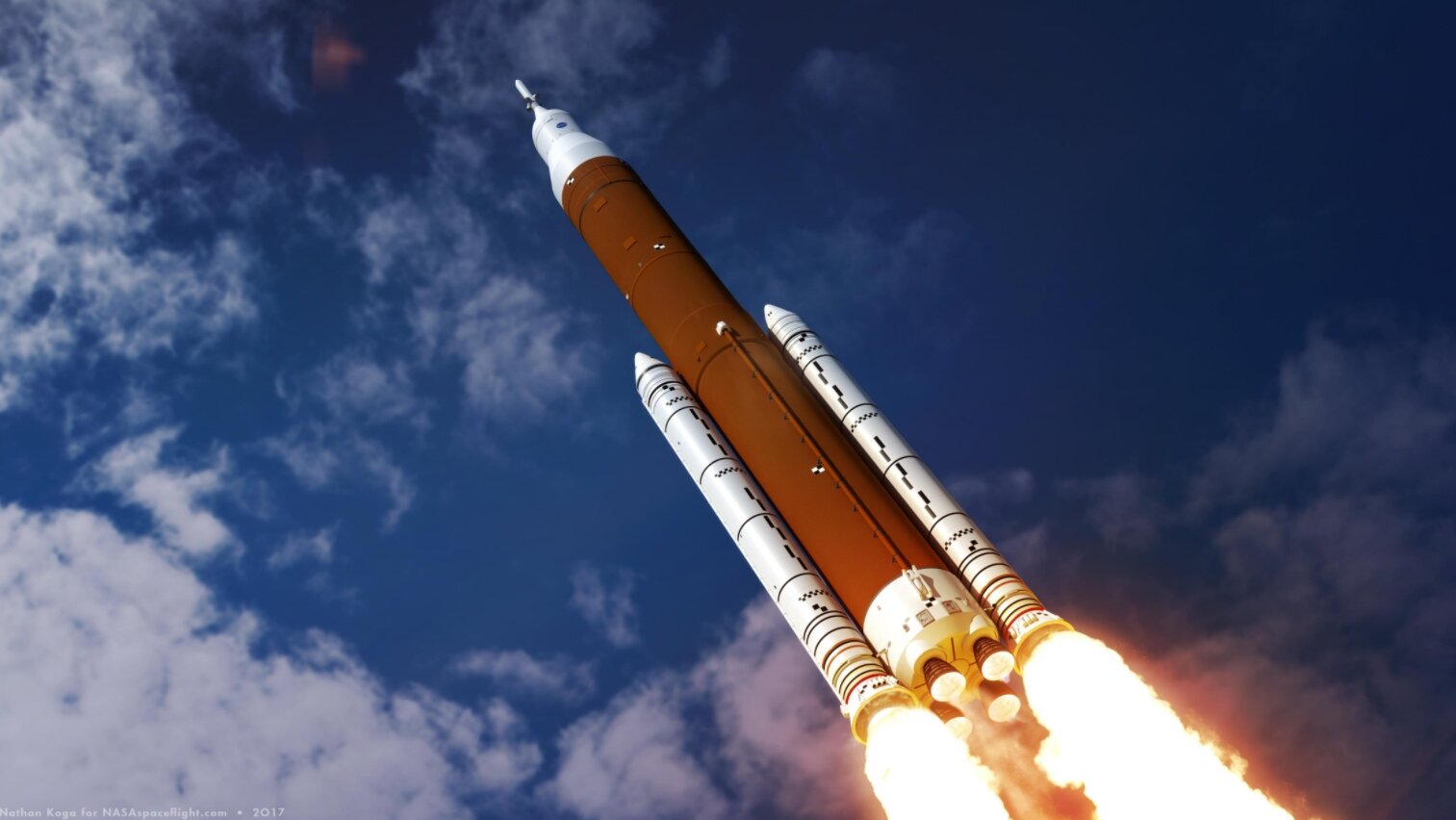 Η NASA παρουσίασε τον «ισχυρότερο πύραυλο που έχει κατασκευαστεί»