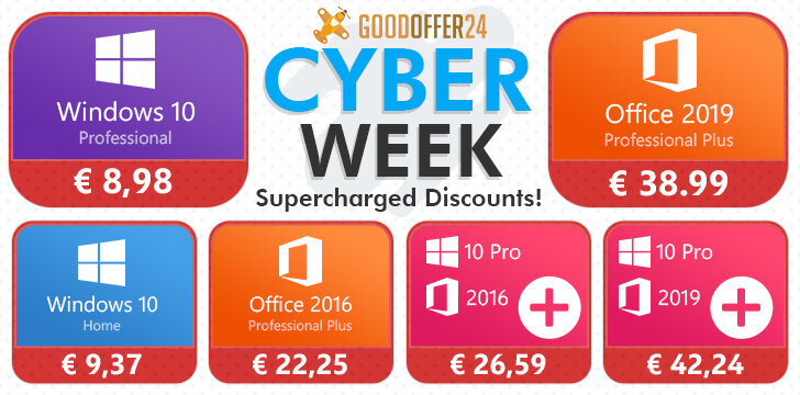 Περισσότερες πληροφορίες για "Προσφορά Cyber Week - Windows 10 στα 8,98€"