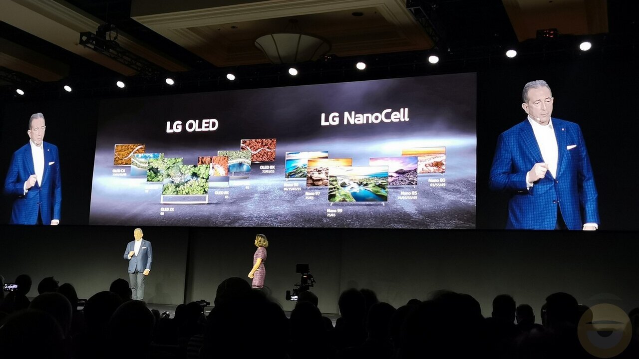 Η LG παρουσίασε νέες τηλεοράσεις OLED 4K και 8K καθώς και νέα μοντέλα 8Κ NanoCell