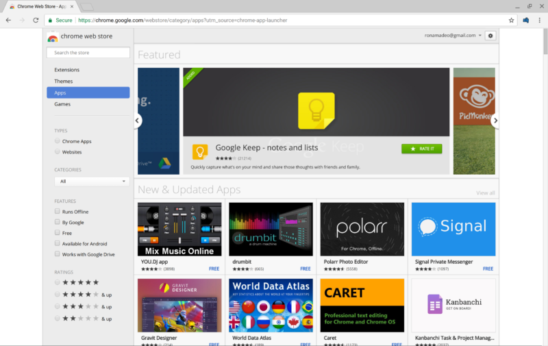 Η Google δίνει τέλος στα Apps του Chrome OS