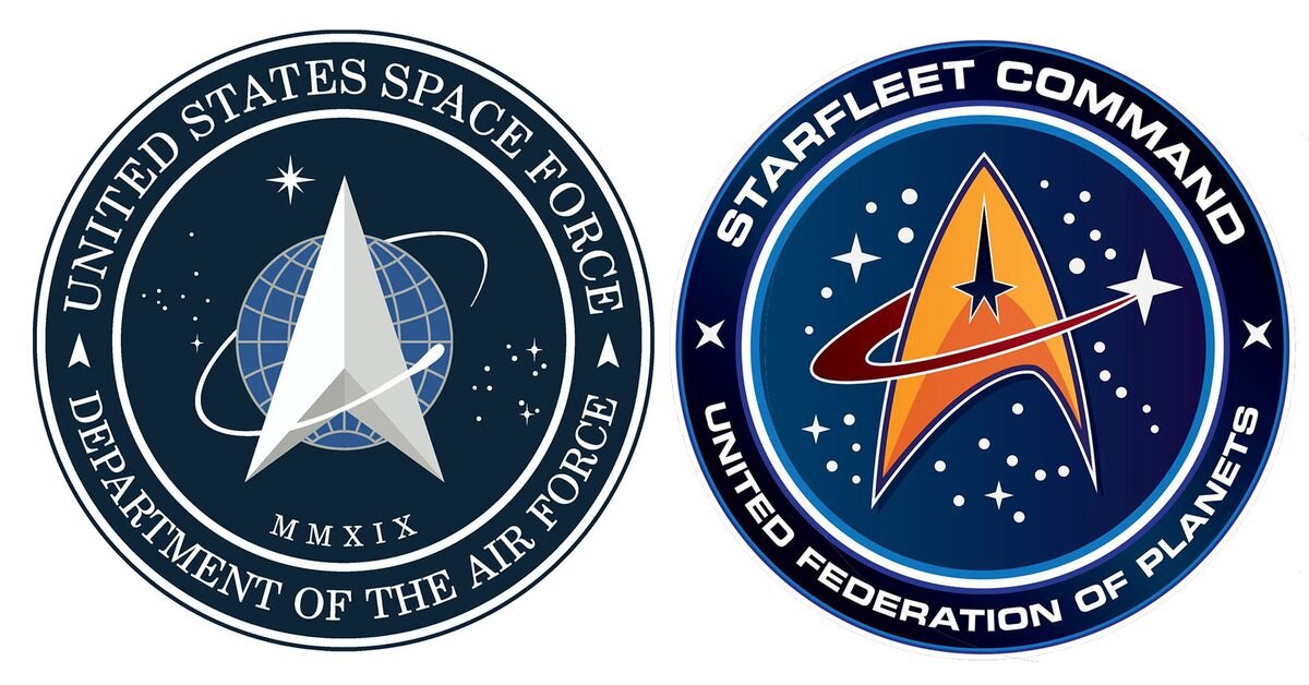 Το έμβλημα της Space Force που παρουσίασε ο Donald Trump έχει κάτι από… Star Trek