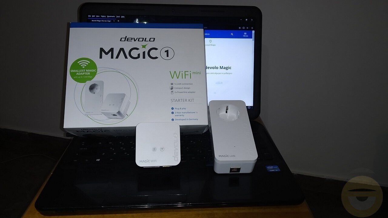 Περισσότερες πληροφορίες για "Devolo Magic 1 WiFi Mini Starter Kit Review"