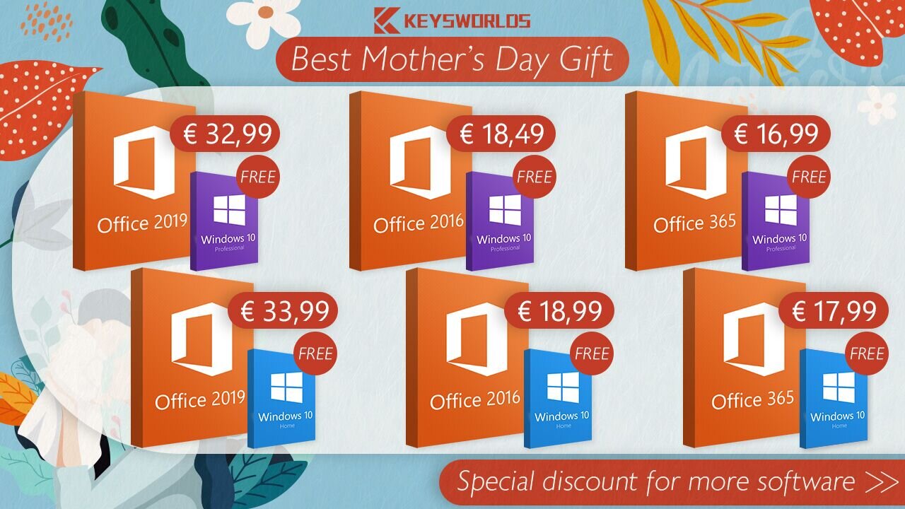 Mother’s day: Αποκτήστε Windows 10 keys, εντελώς δωρεάν!