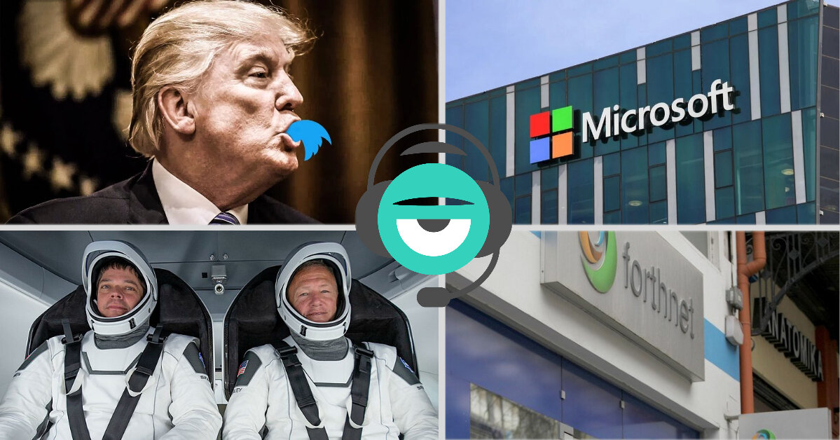 3 στον αέρα S03E41: Trump, Ελευθερία του λόγου, Social Media, Microsoft, Forthnet και...SpaceX